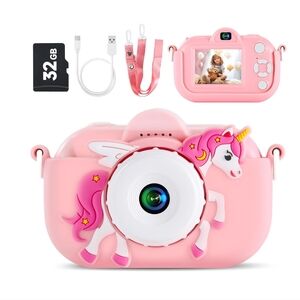 Kids Camera Toys with Memory Card